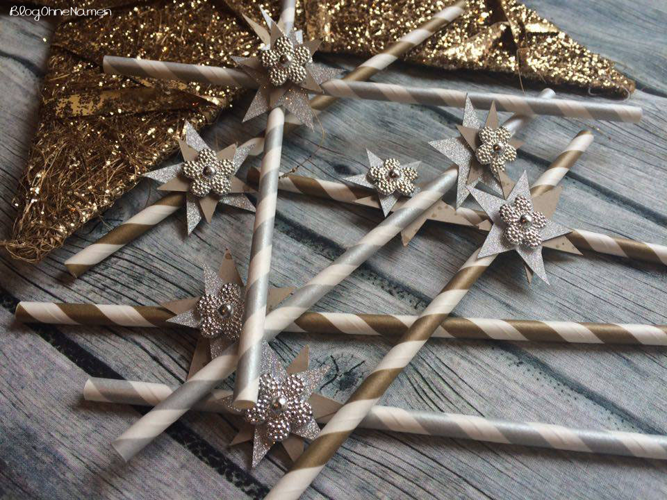 Weihnachtsdeko mit Paper Straws