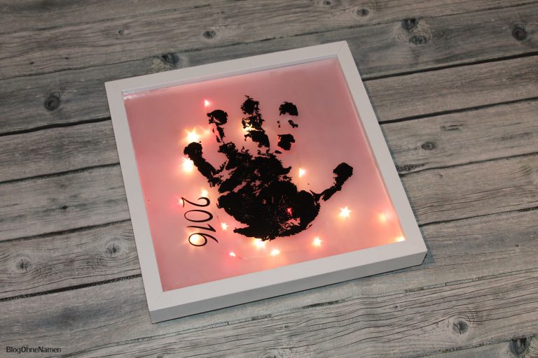 Babyglück im 3D Bilderrahmen