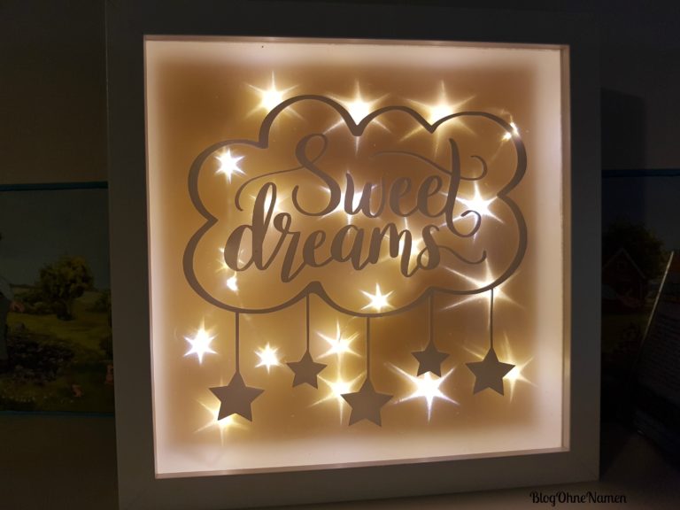 Sternentraumfolie im Bilderrahmen