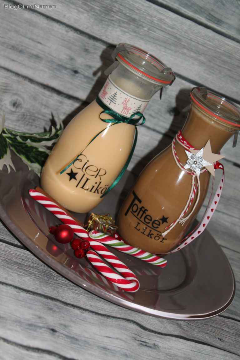 Likörflaschen beschriften – einfache Vinyl-Sticker