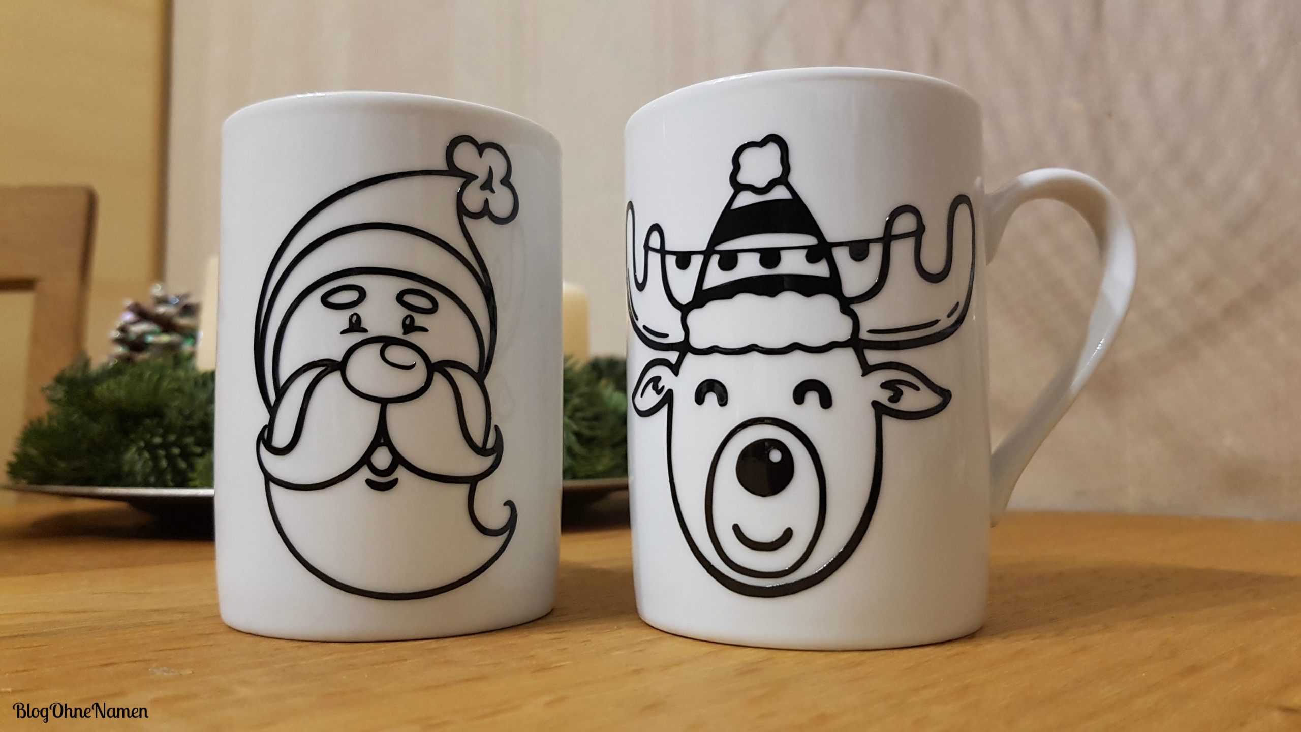 geschirr mit lebensmittelechter folie beplotten