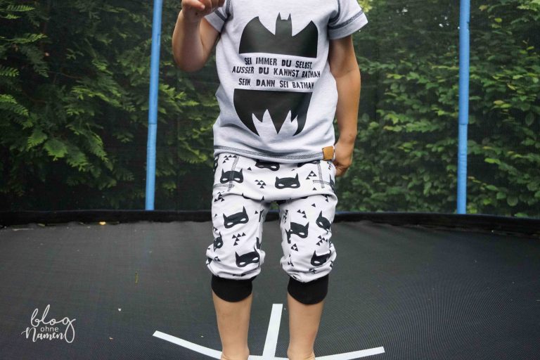 Nähen für Jungs -Kinderoutfit aus Shirt und Hose aus Jersey