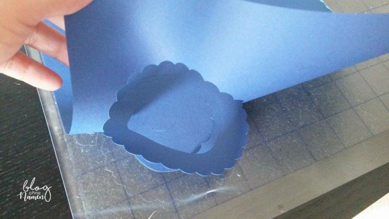 papier löst sich gut von schneidematte