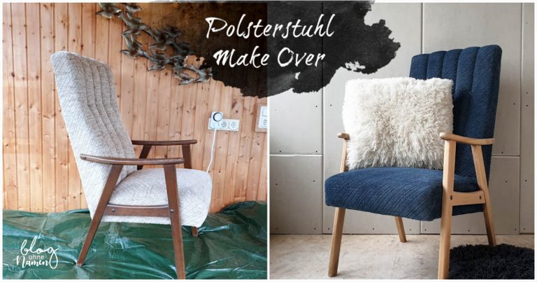 Polster mit Kreidefarben färben