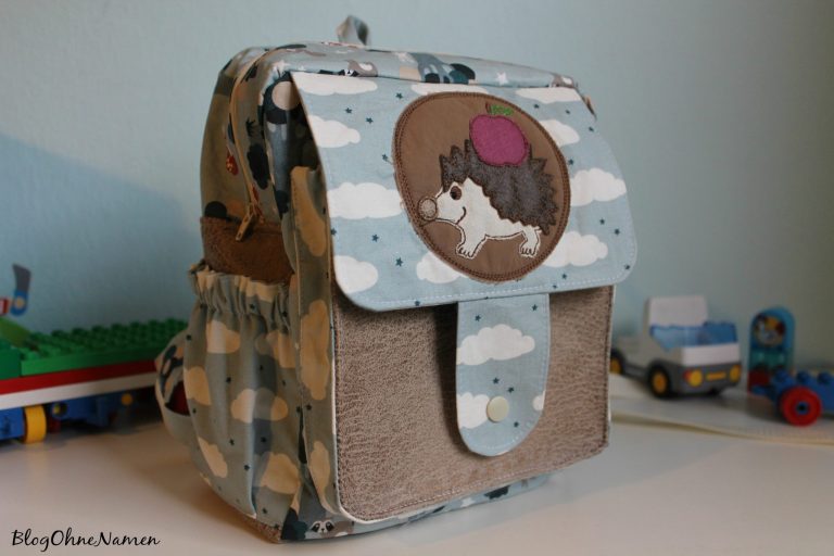 Rucksack-Schnittmuster „Rudi“ von Lillesol & Pelle, Rucksack für Jungen nähen