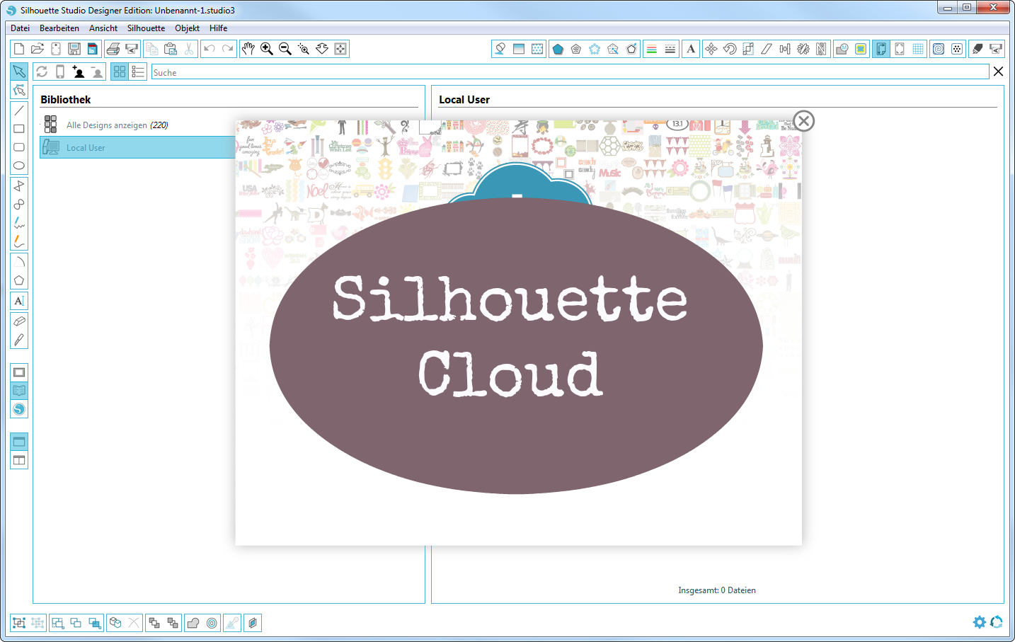 Silhouette Cloud und lokale Bibliothek verständlich erklärt: Unterschiede, Dateien verschieben, sichern und Design-Store-Dateien lokal speichern.