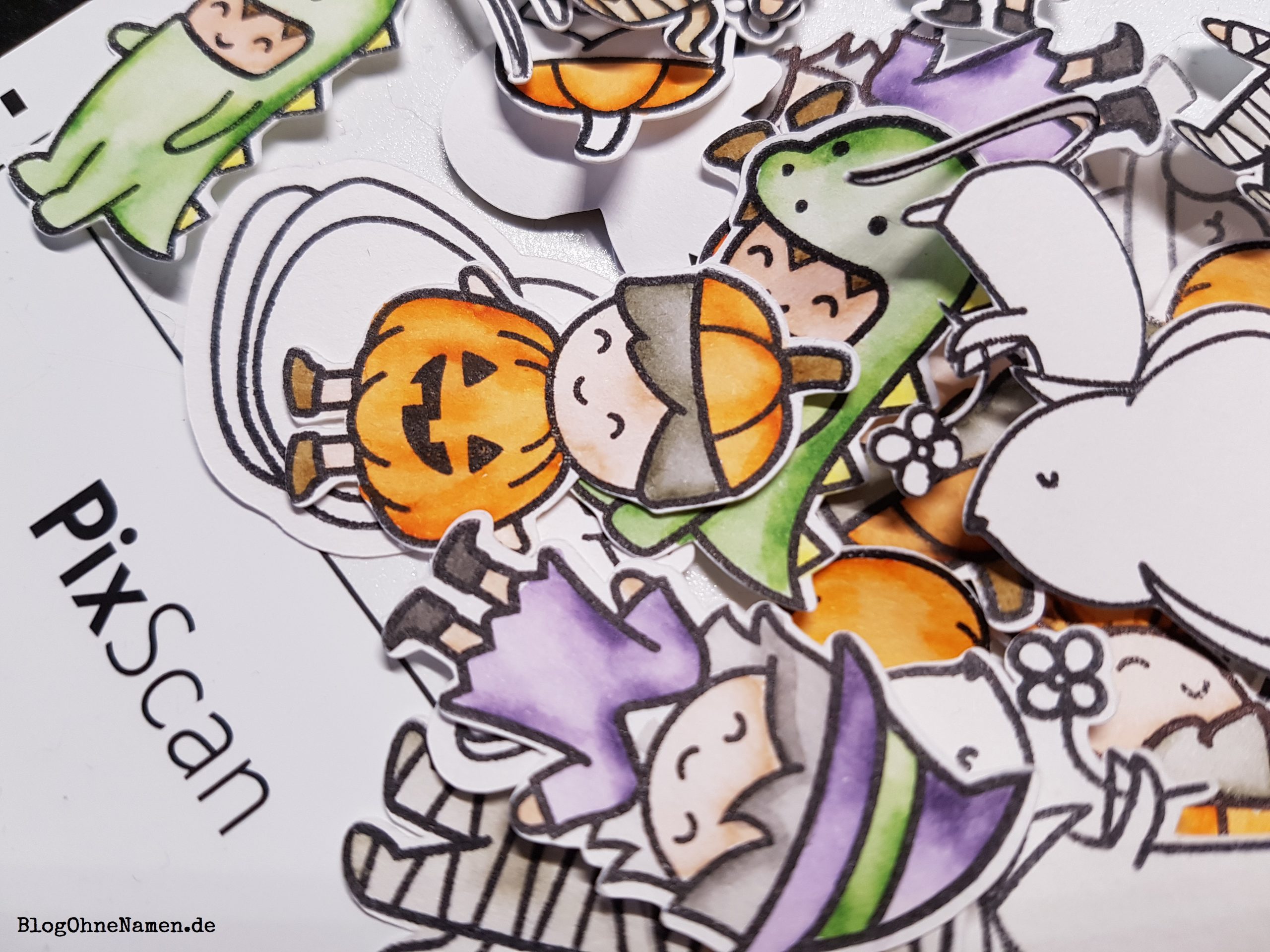 PixScan Schneidematte, Stempel mit dem Plotter ausschneiden