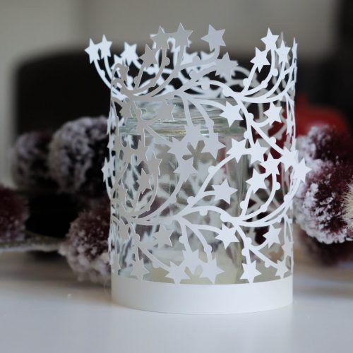 Windlicht aus Lossiepapier - Wetterfestes Windlicht mit dem Plotter (42)